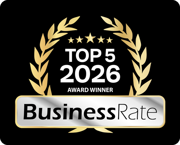BusinessRate Top 5 2026 Award Winner, Bison Builders Inc., Roofing Contractor, Maple Grove Minnesota